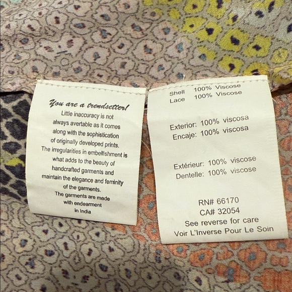 Multicolor Patterned Women's Dress - Picture 6 of 7